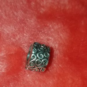 PANDORA STERLING SILVER S-CLIP CHARM